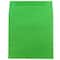 JAM Paper 8.5" x 8.5" Green Square Colored Invitation Envelopes, 25ct.